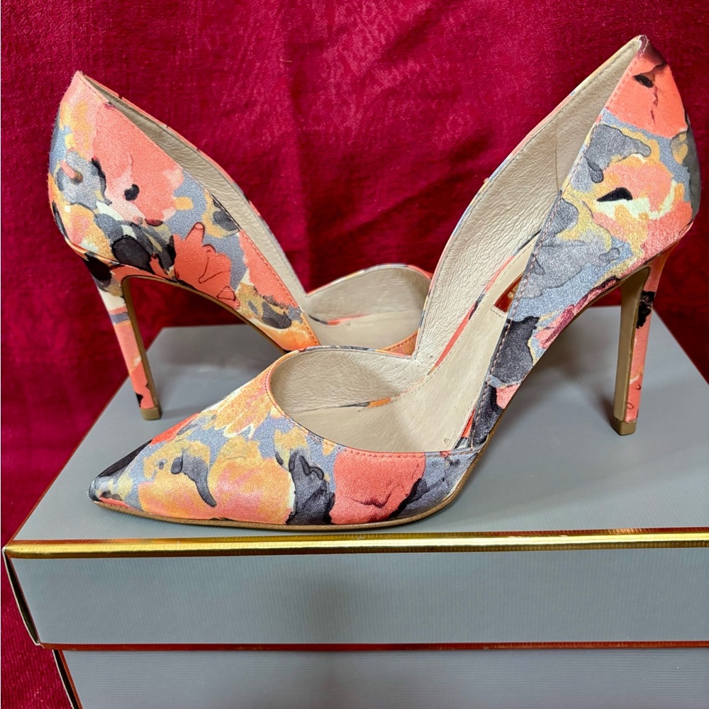 Louise et Cie Pink and Orange Heels